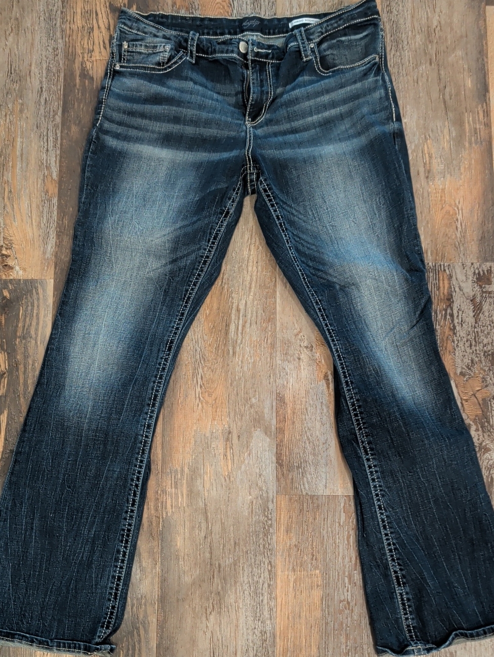 Women’s Dark Blue Stretch Denim Jeans